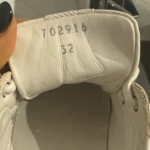 GUCCI CHILDREN'S LEATHER SNEAKER WITH WEB - Picture 5 of 6